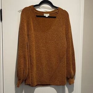 Women's Mustard Brown Sweater